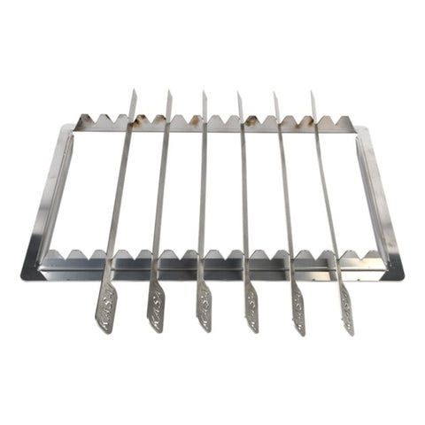 Kasai Konro Skewer Rack & Skewers (For Medium Wide Kasai)