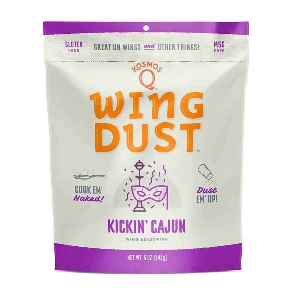 Kosmos Q 'Kickin Cajun Wing Dust '- 141g (5oz) - CLEARANCE