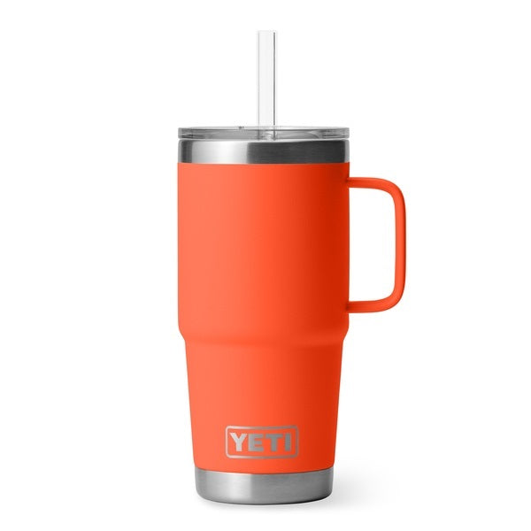 Yeti Rambler 25oz (739ml) Straw Mugs with Straw Lid