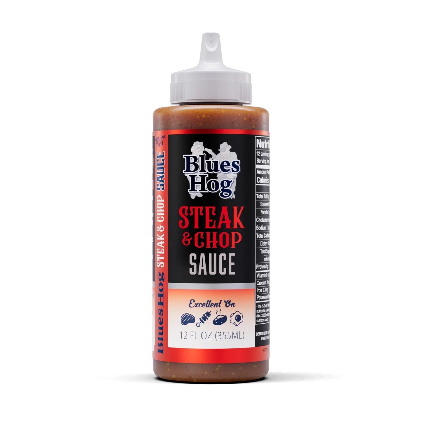 Blues Hog BBQ' Steak & Chop Sauce (Squeeze Bottle) - 12oz (355ml)