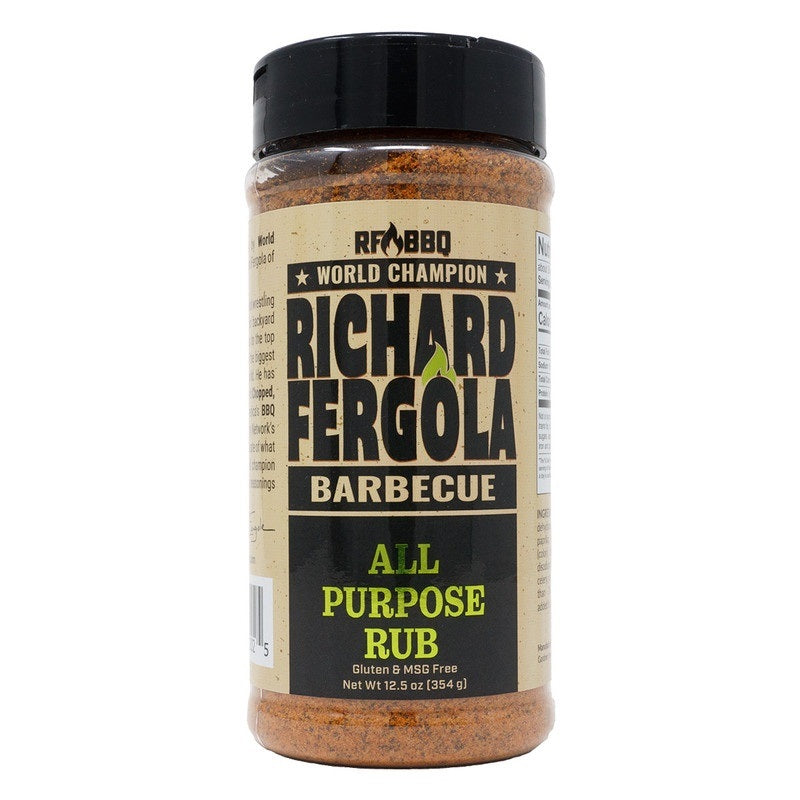 Richard Fergola Barbeuce All Purpose Rub 12.5oz (354g)