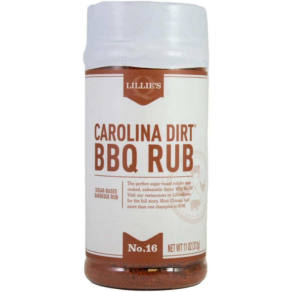 Lillie's Q Carolina Dirt BBQ Rub - 11oz