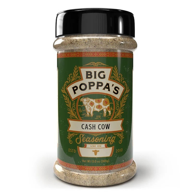 Big Poppas Smokers Cash Cow Beef Rub - 369g(13oz)