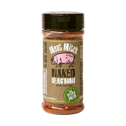 Meat Mitch 'Naked' All - Natural BBQ Seas'ning- 142g (5oz) - CLEARANCE