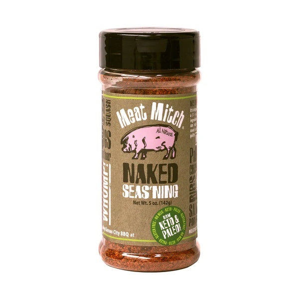 Meat Mitch 'Naked' All - Natural BBQ Seas'ning- 142g (5oz) - CLEARANCE