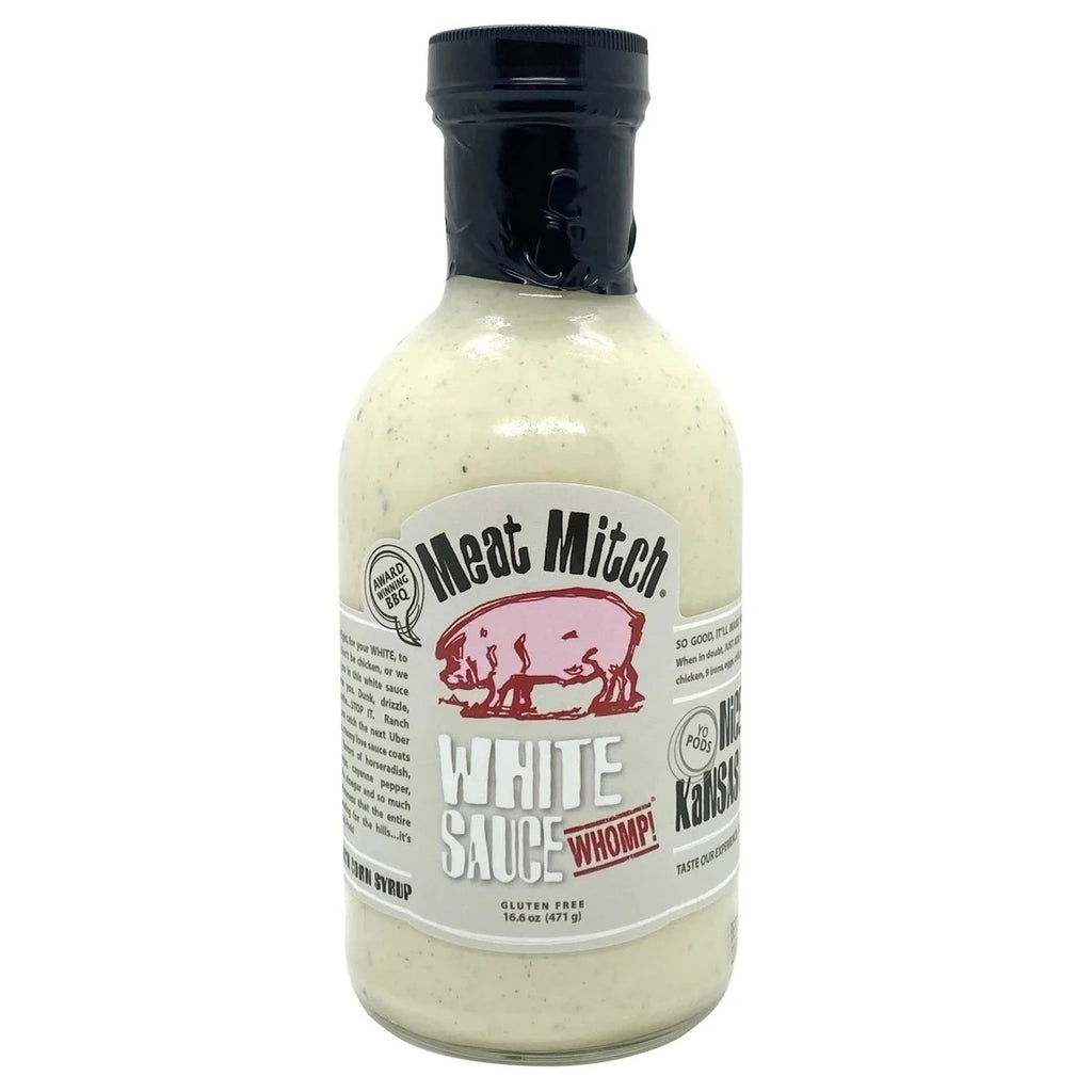 Meat Mitch White Sauce WHOMP! BBQ Sauce - 454g (16oz) - CLEARANCE