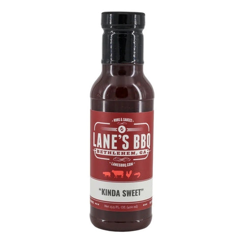 Lane's BBQ'' Kinda Sweet Sauce - 400ml (13.5oz) - CLEARANCE