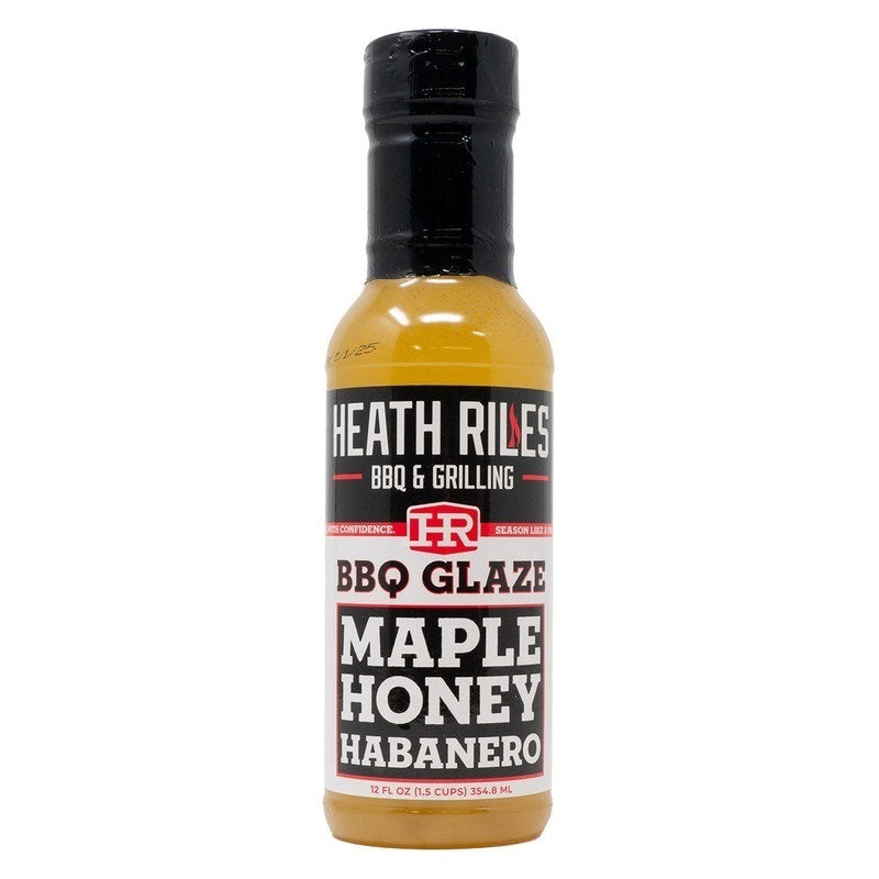 Heath Riles BBQ Maple Honey Habenero BBQ Glaze - 354.8ml (12oz) - CLEARANCE