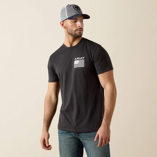 Ariat Freedom T-Shirts - Charcoal Heather