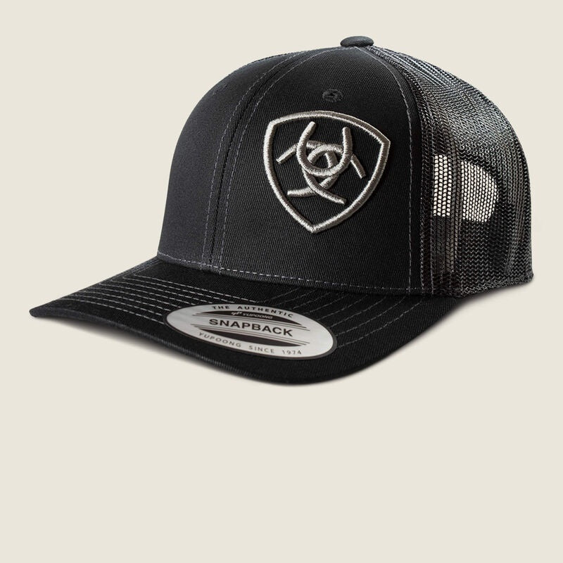 Ariat Kids Logo Snapback Cap - Black