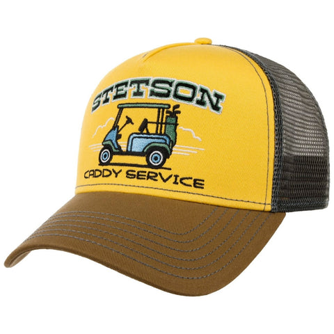 Stetson Caddy Service Trucker Cap - Brown / Grey