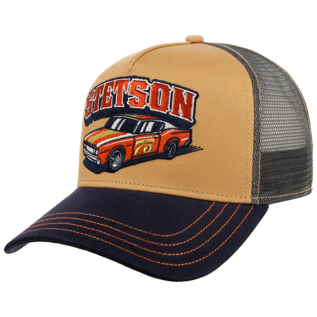 Stetson Muscle Car 75 Trucker Cap - Brown / Blue