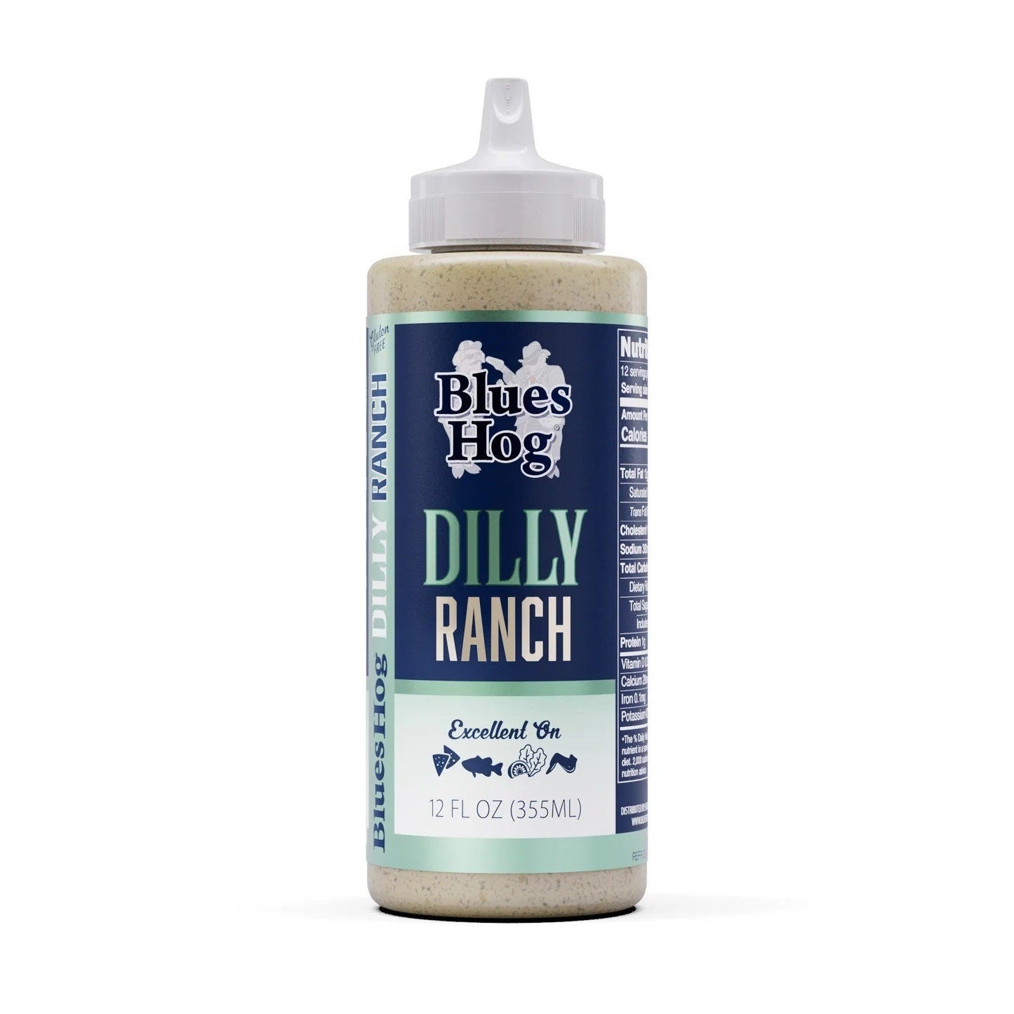 Blues Hog BBQ' Dilly Ranch Sauce (Squeeze Bottle) - 12oz (355ml) - CLEARANCE