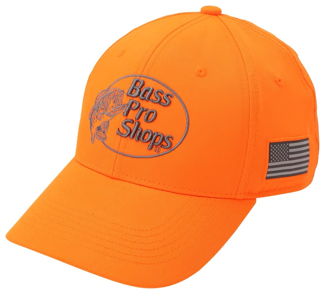 Bass Pro Trucker Hat- Blaze Orange