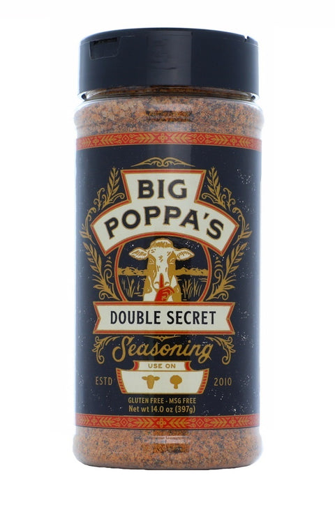 Big Poppas Smokers 'Double Secret' Steak  Rub - 396g (14oz) - CLEARANCE