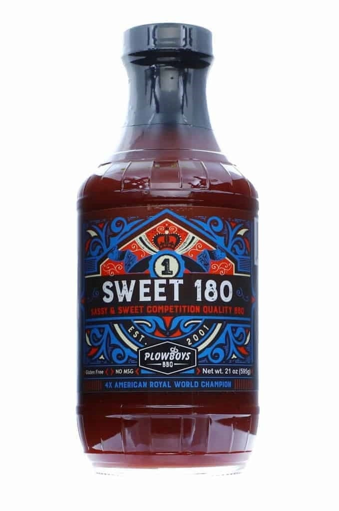Plowboys BBQ 'Sweet 180' BBQ Sauce -  595g (21oz) - CLEARANCE