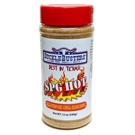Sucklebusters SPG (Salt Pepper Garlic) 'HOT' Seasoning - 340g (120z) - CLEARANCE