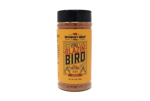 Whiskey Bent BBQ 'The Blazin Bird' Poultry Dry Rub - 340g (12oz) - CLEARANCE