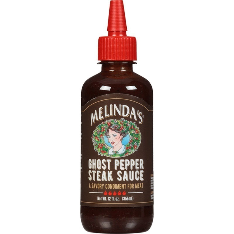 Melinda's Ghost Pepper Steak Sauce - 355ml (12oz) - CLEARANCE