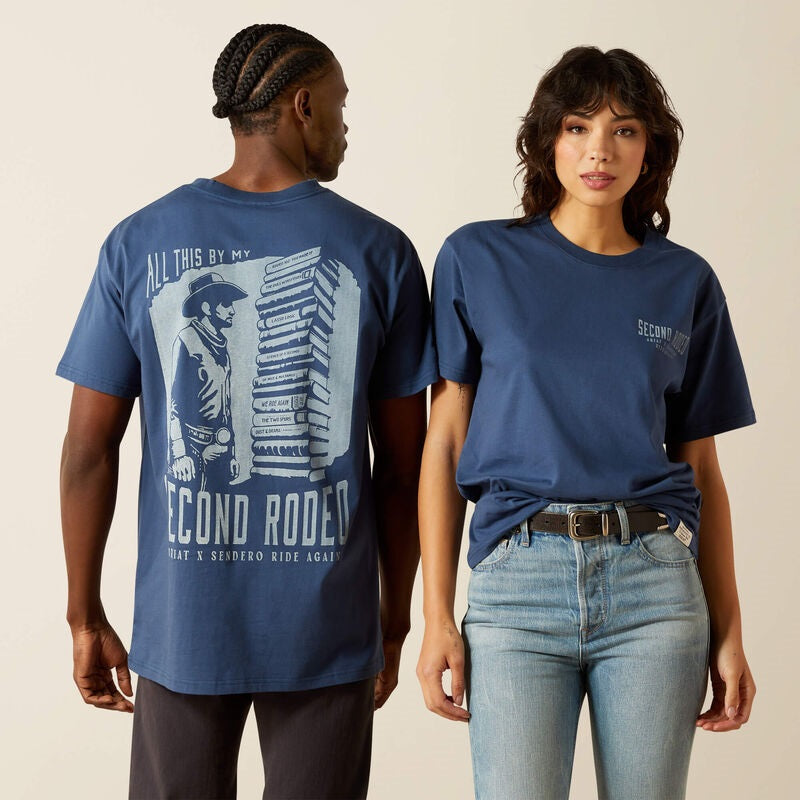 Ariat Sendero Second Rodeo T-Shirts - Dark Denim