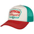 Stetson All American Diner Trucker Cap - White / Red