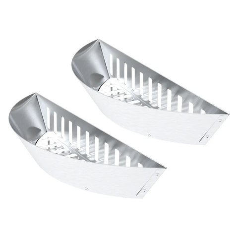 Broil King 57cm Stainless Steel Charcoal Baskets (Set of 2)