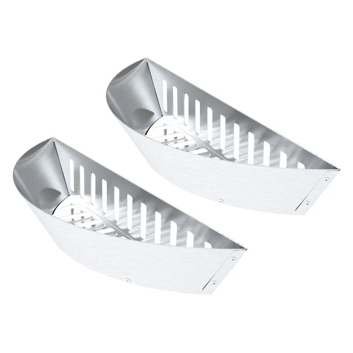 Broil King 57cm Stainless Steel Charcoal Baskets (Set of 2)