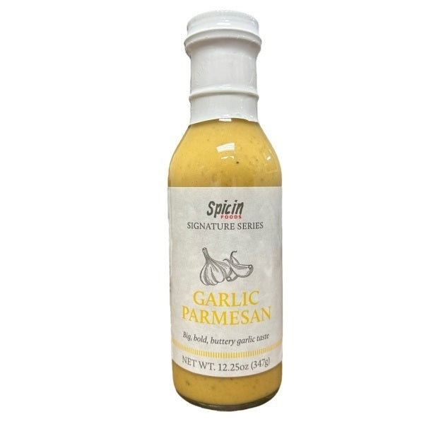 Spicin Signature Series Garlic Parmesan Sauce - 12.25oz (347g) - CLEARANCE