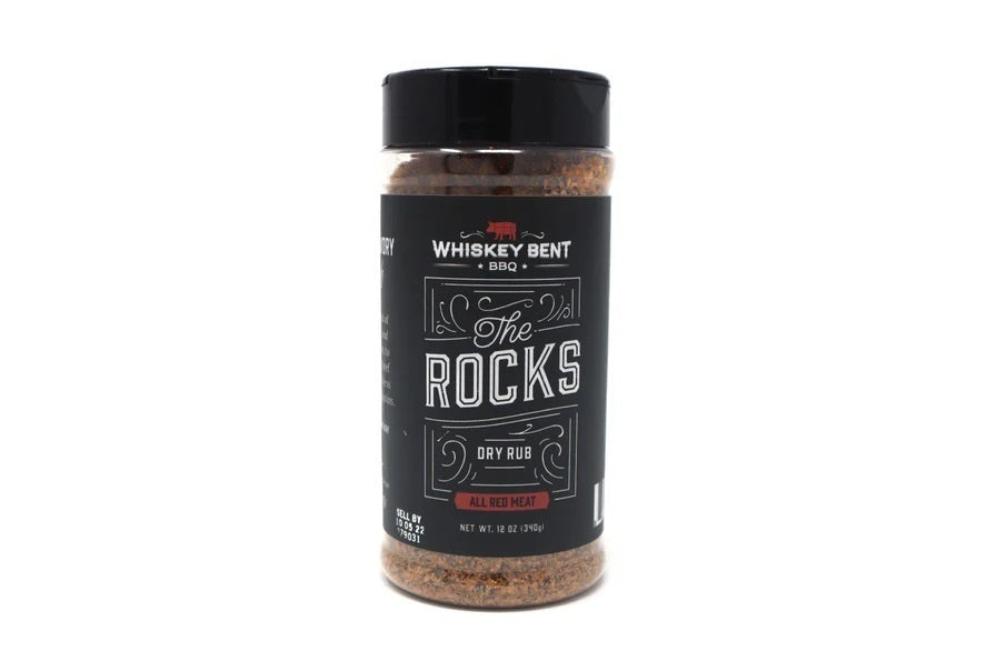 Whiskey Bent BBQ 'The Rocks' Red Meat Dry BBQ Rub - 340g (12oz) - CLEARANCE