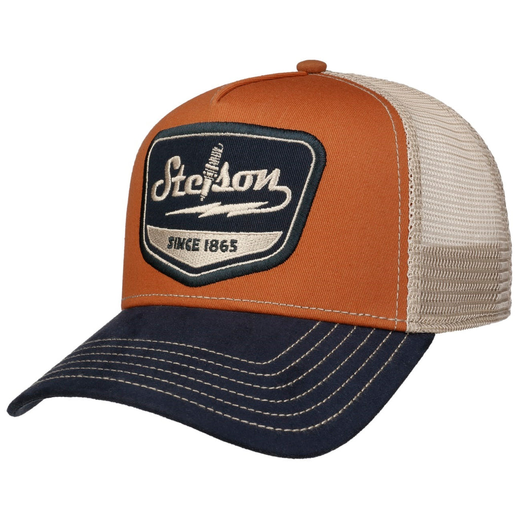 Stetson Spark Plug Trucker Cap - Navy