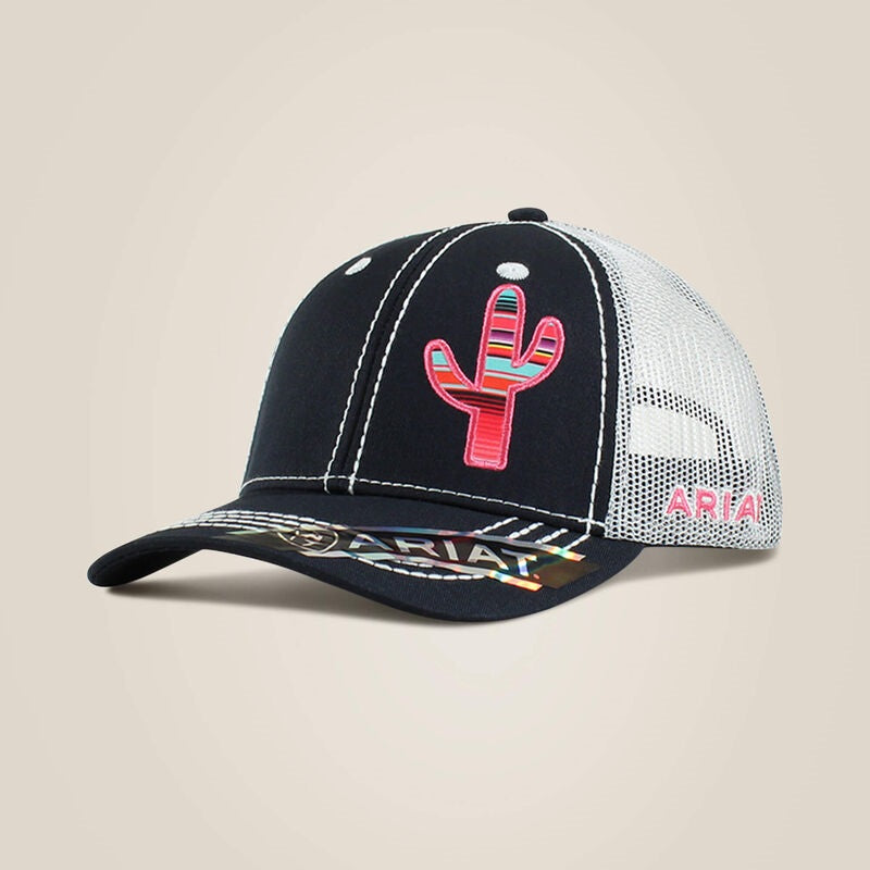 Ariat Womens Serape Cactus Trucker Cap - Multi
