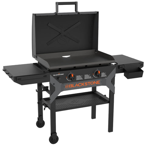 Blackstone 28'' Iron Forged Griddle Station with Hood
