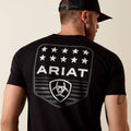Ariat Stripe Patriotic Badge T-Shirts