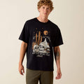 Ariat Wild Life Boxy T-Shirts - Washed Black
