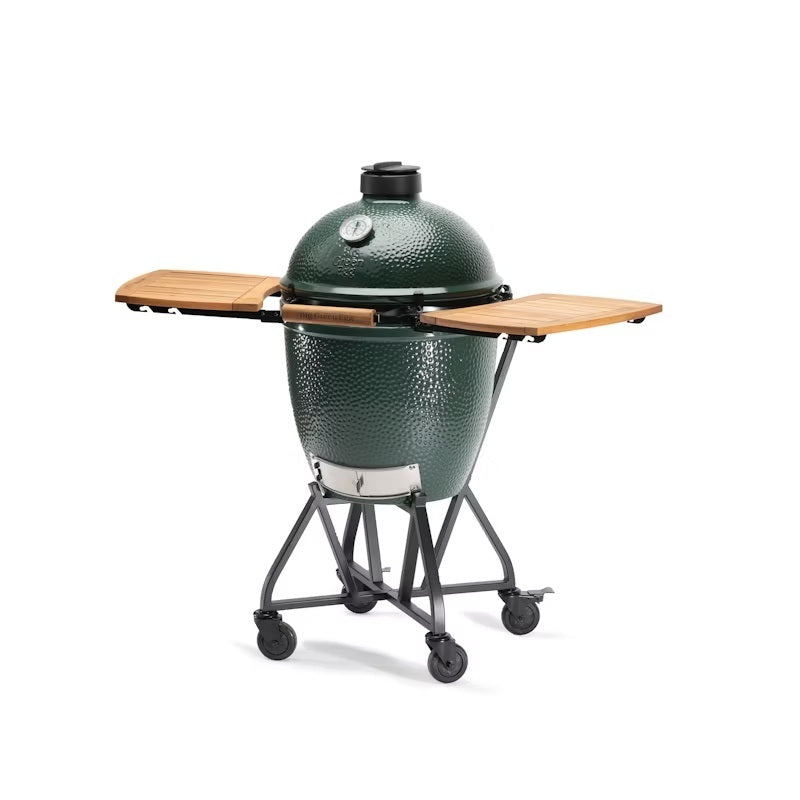 Big Green Egg Large Integgrated Nest & Acacia Shelves