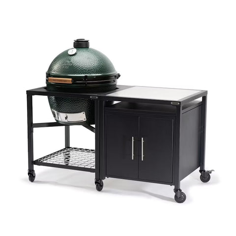 Big Green Egg XL Modular Nest, Expansion Cabinet & Stainless Steel Shelf