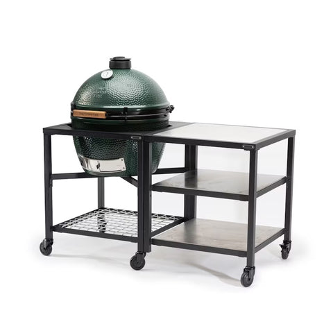 Big Green Egg XL Modular Nest, Expansion Cabinet & Stainless Steel Shelves