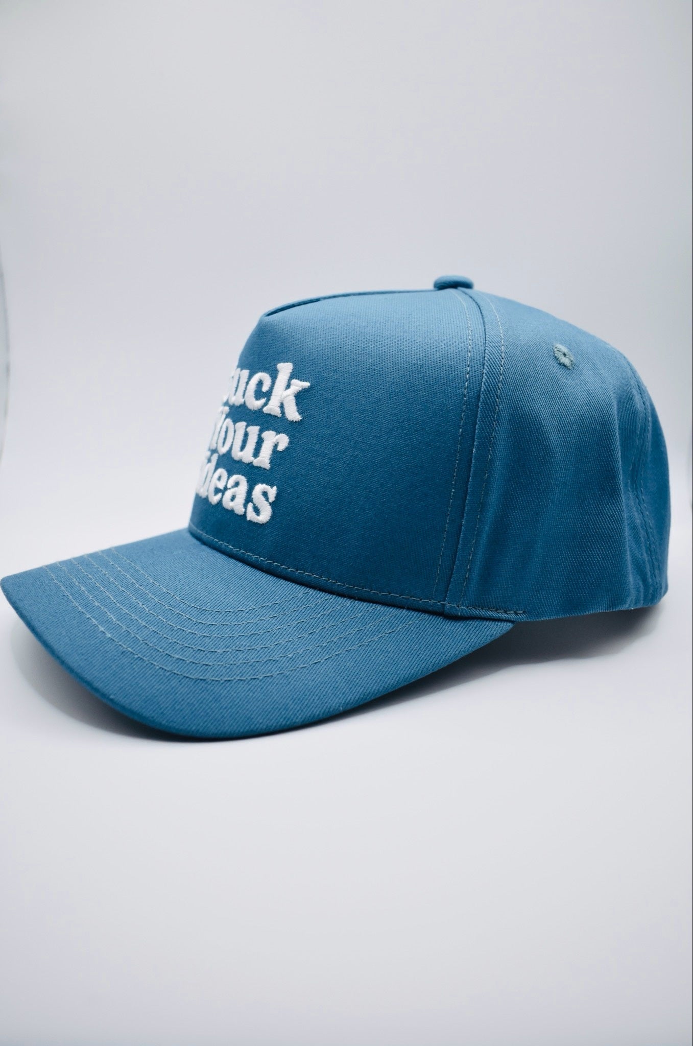 Buck Your Ideas Trucker Cap - Blue / White