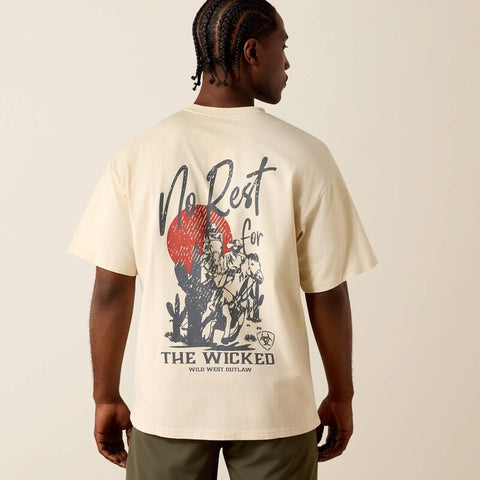 Ariat The Wicked Boxy T-Shirts - Sandshell