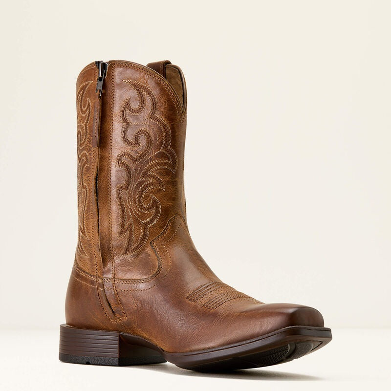 Ariat Mens Bodie Square Toe Western Boots - Honey Tan