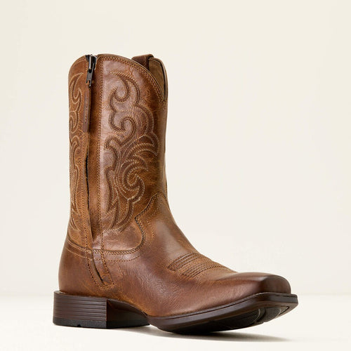 Ariat Mens Bodie Square Toe Western Boots - Honey Tan