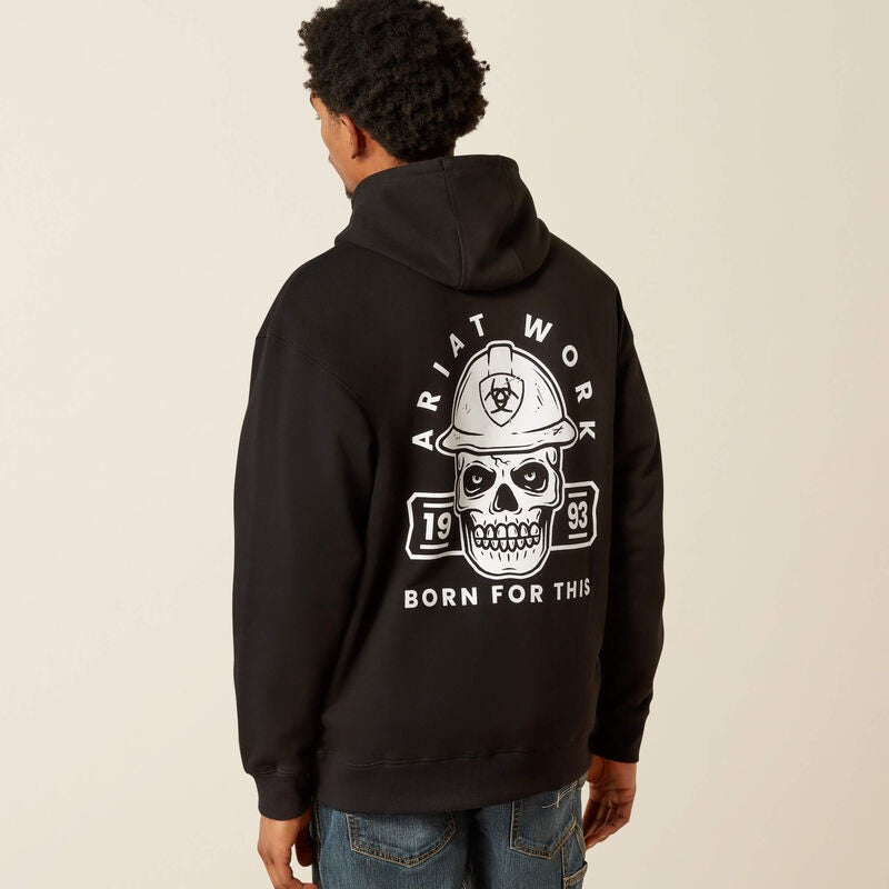 Ariat Rebar Workman Hardhead Hoodies - Black