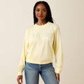 Ariat Womens Essential Crew Sweatshirts - Pear Sorbet