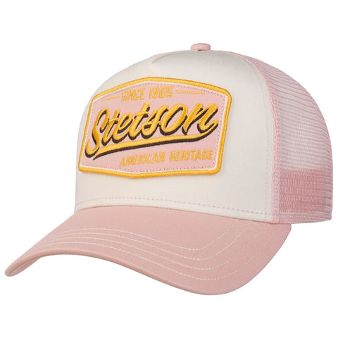 Stetson Since 1865 Vintage Trucker Cap - Rose