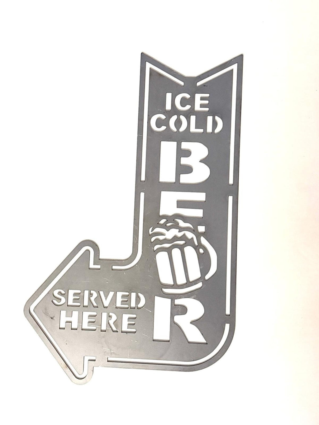 Ice Cold Beer Sign
