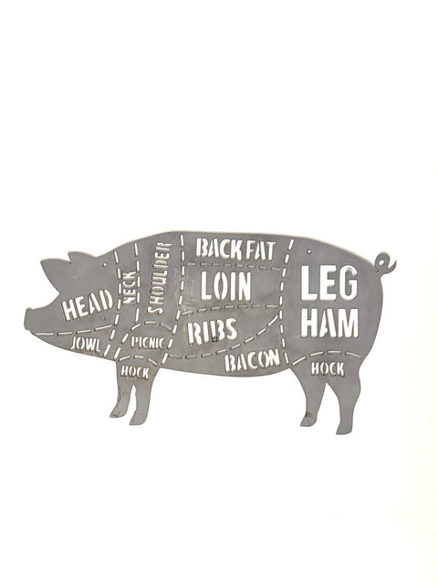 Butchers Pig Sign