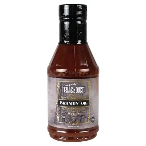 Texas Oil Dust Brandin' Oil BBQ Sauce - 19oz (538g)
