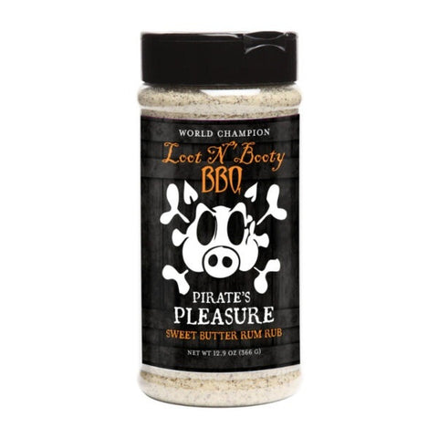 Loot N Booty BBQ Pirate's Pleasure Sweet Butter Rum Rub - 12.9oz (366g)