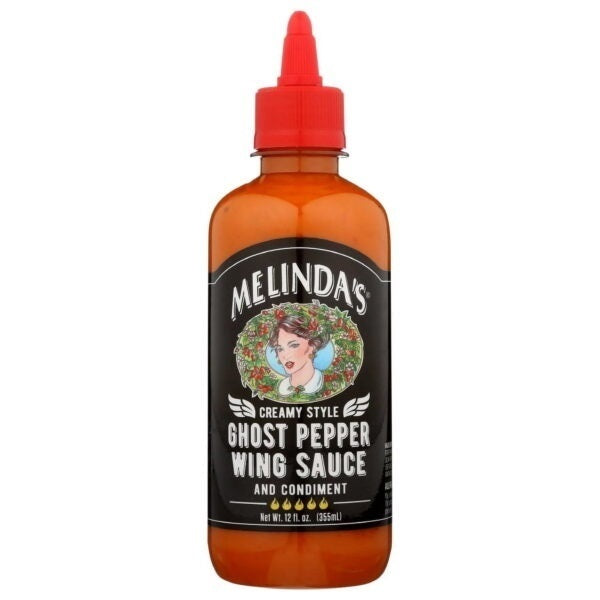 Melinda's Creamy Style Ghost Pepper Wing Sauce - 355ml (12oz) - CLEARANCE