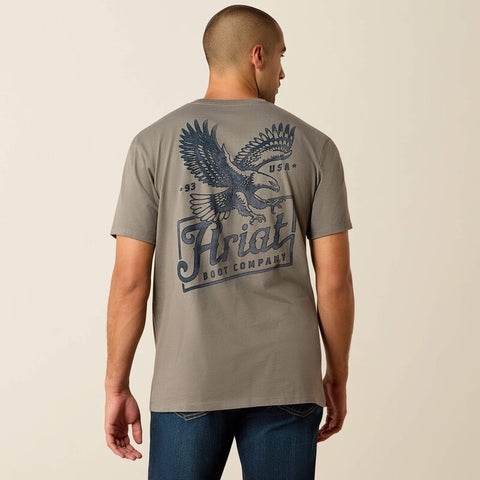 Ariat Paintroit Classic Fit T-Shirts - Smoked Pearl